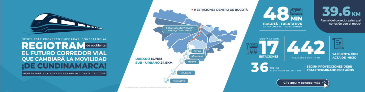 Regiotram de Occidente en Cundinamarca